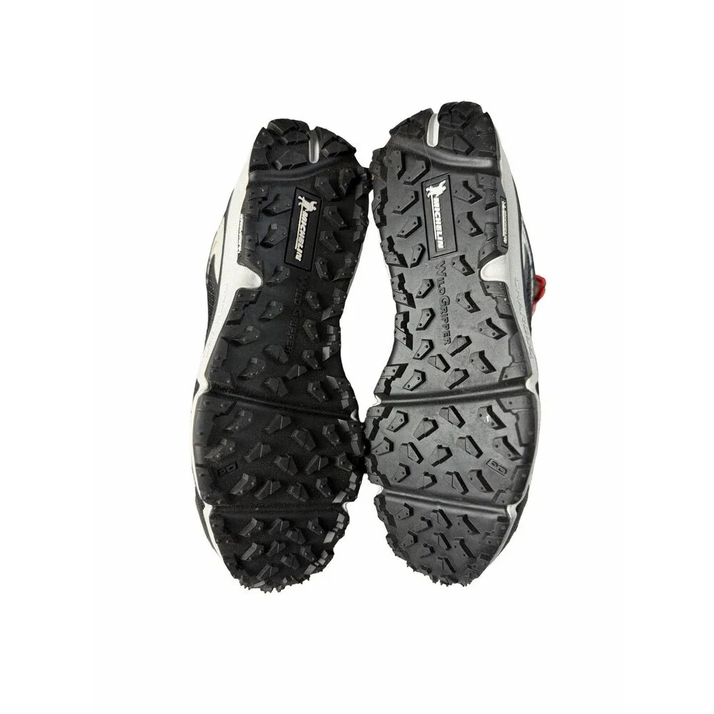 Under Armour Verge Low Hiking Shoes Men’s 8.5 Black Red Michelin Trail NWOB